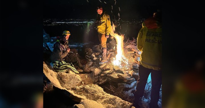 Членовете на Central Okanagan Search and Rescue отговориха на медицинско