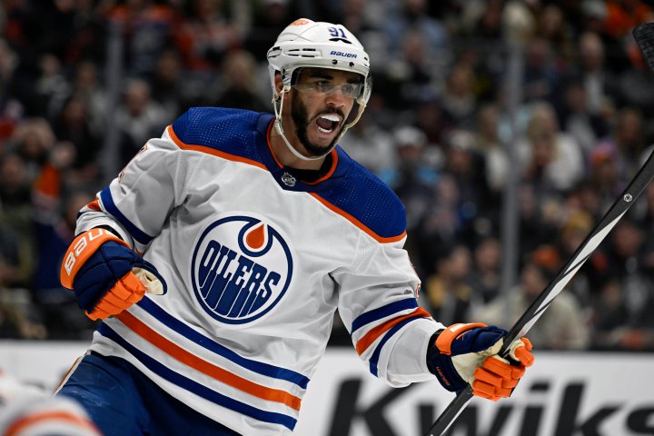 Evander Kane’s hat trick leads Oilers over Ducks