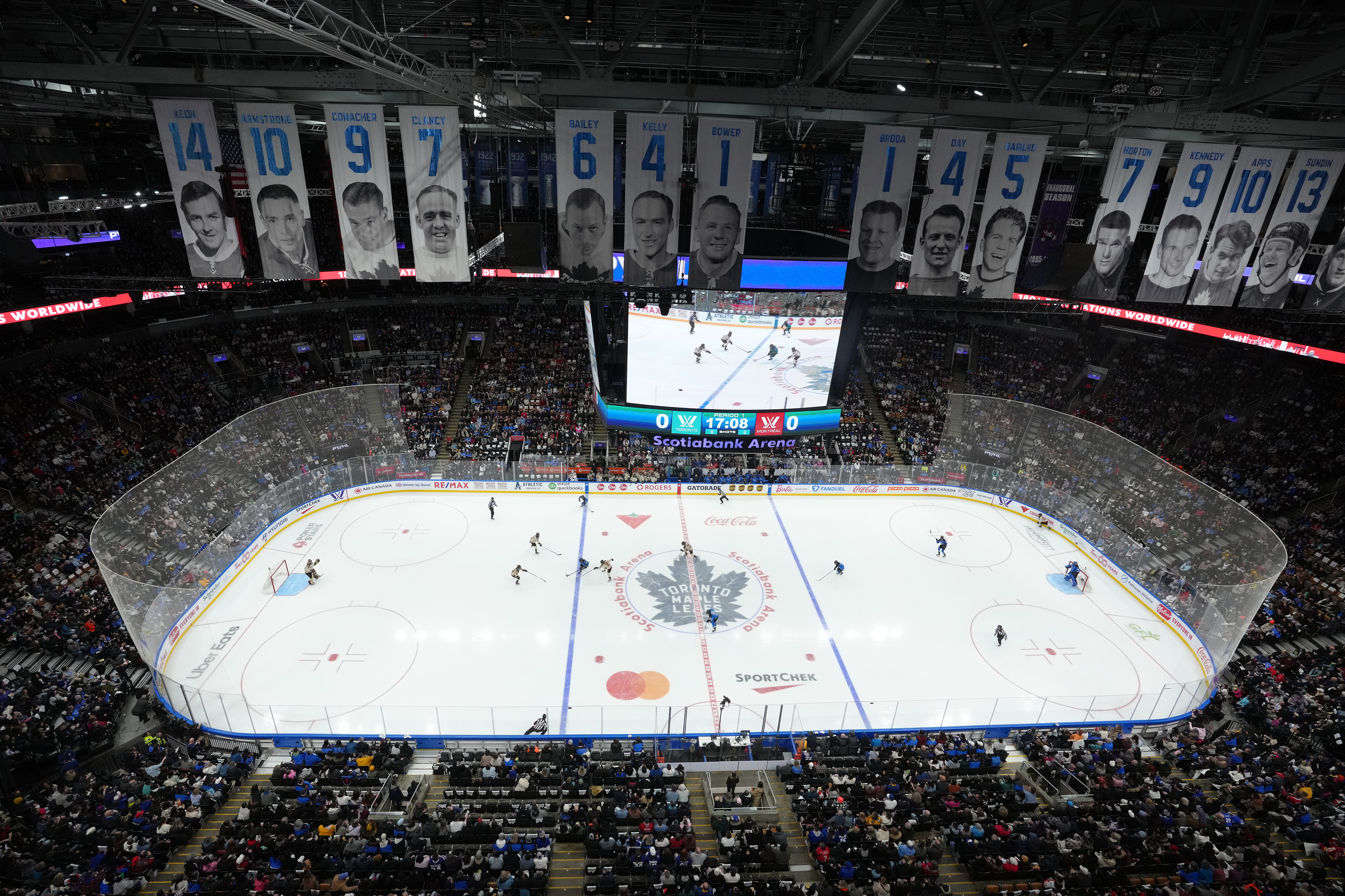 PWHL Toronto beats Montreal 3-0 in front of record-setting crowd for women’s hockey