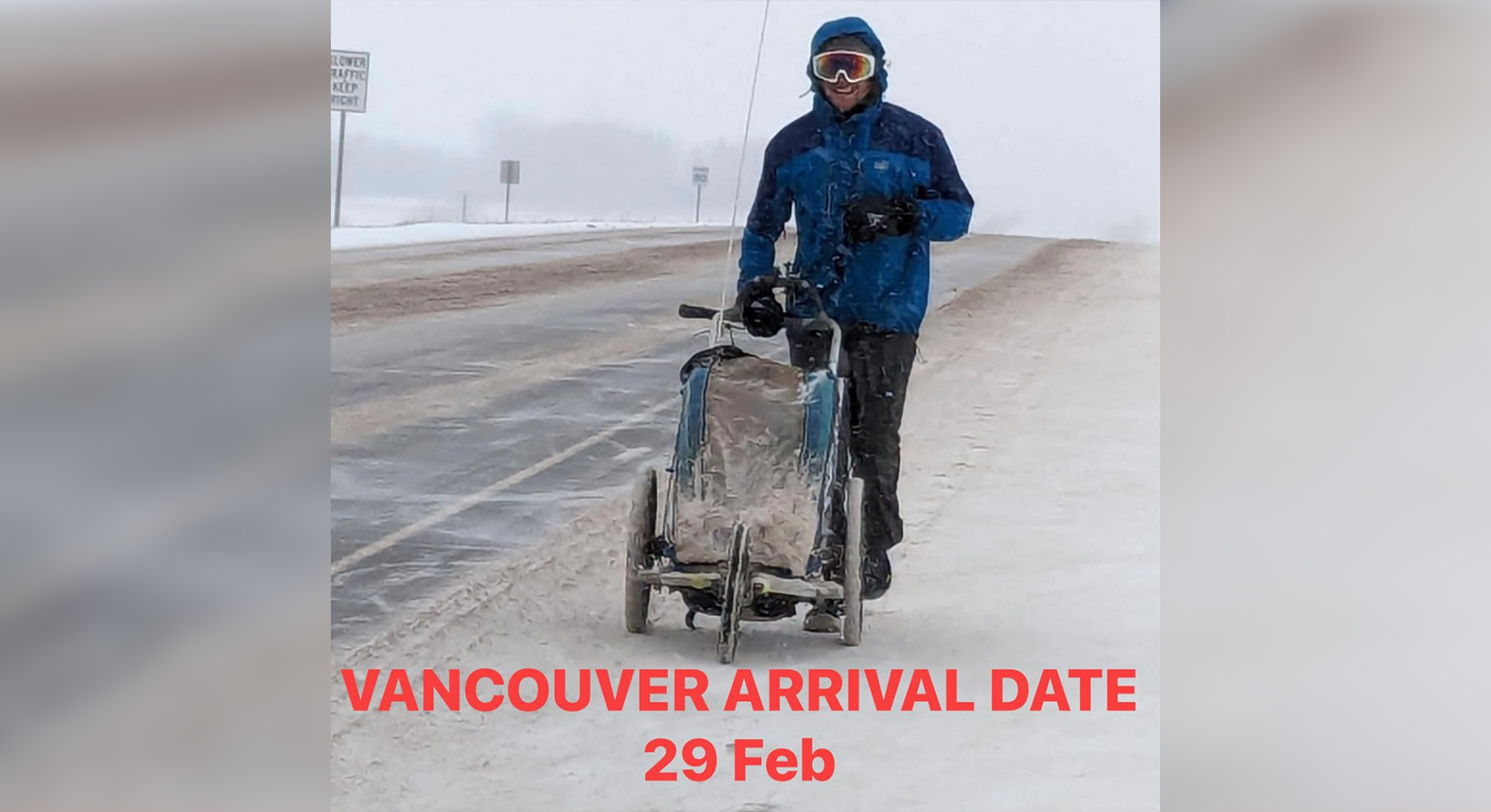 Мъж от Нова Зеландия който бяга из Канада за да