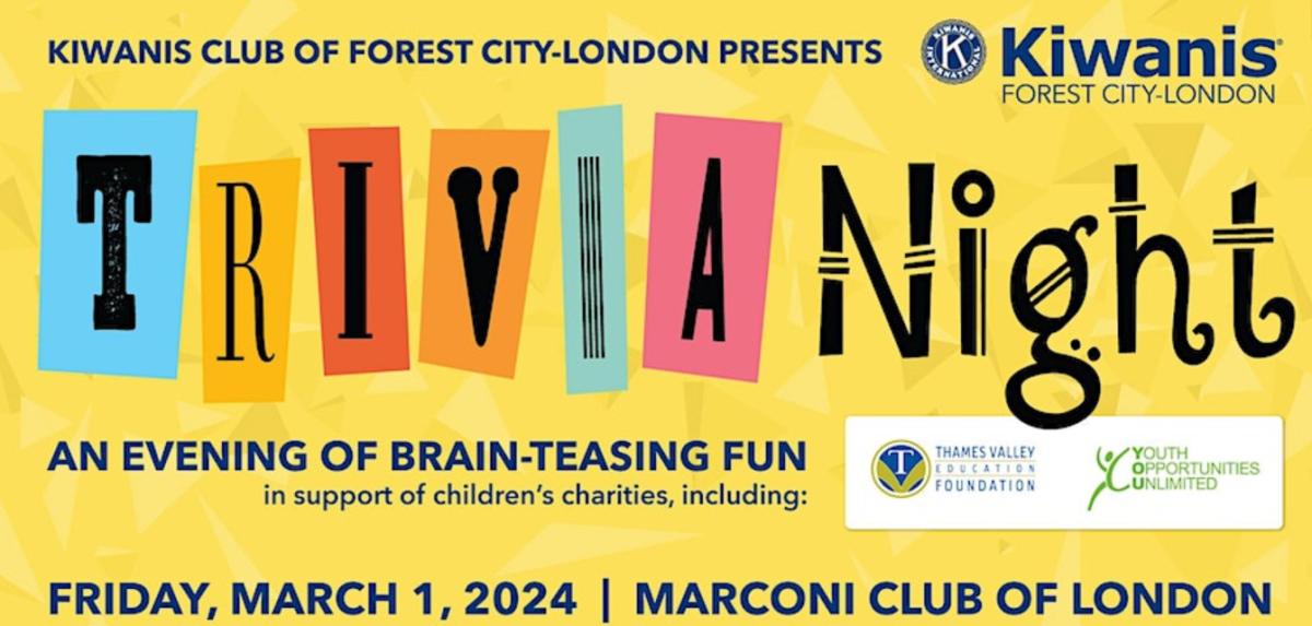 Kiwanis Children’s Charities Trivia Night - image