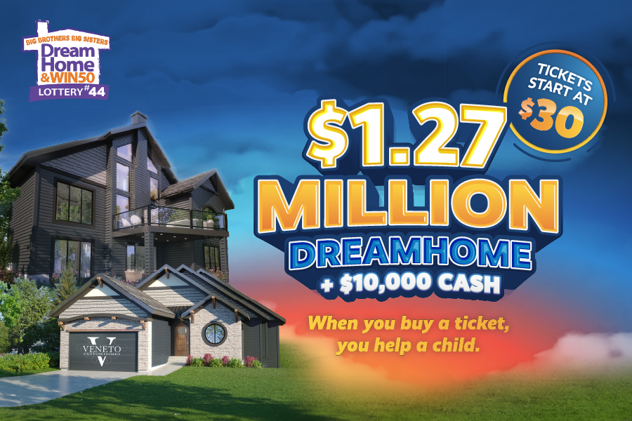 Big Brothers Big Sisters Dream Home and Win50 Lottery - image