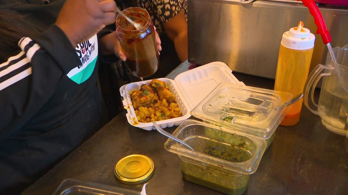 Cafe Caribbean (10140 117 St.) serves food from Trinidad in downtown Edmonton.