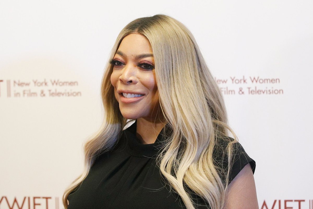 TV personality Wendy Williams attends the 2019 NYWIFT Muse Awards at the New York Hilton Midtown on December 10, 2019 in New York City wearing a black dress.
