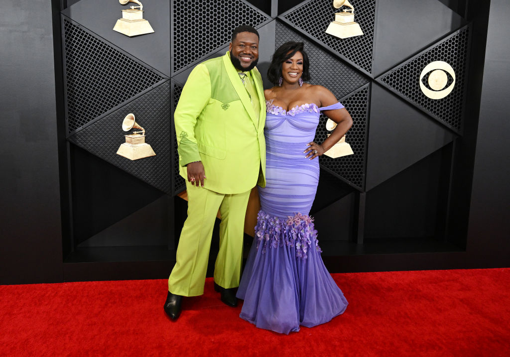 Michael Trotter Jr. and Tanya Trotter at the 66th Annual GRAMMY Awards held at Crypto.com Arena on February 4, 2024 in Los Angeles, California.