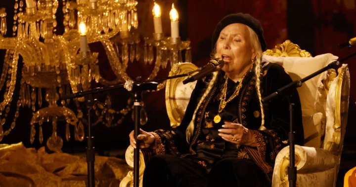 Joni Mitchell Makes Grammys Debut at 80 With Rare, Touching Performance