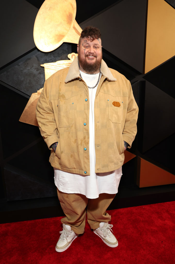 Jelly Roll attends the 66th GRAMMY Awards at Crypto.com Arena on February 04, 2024 in Los Angeles, California.