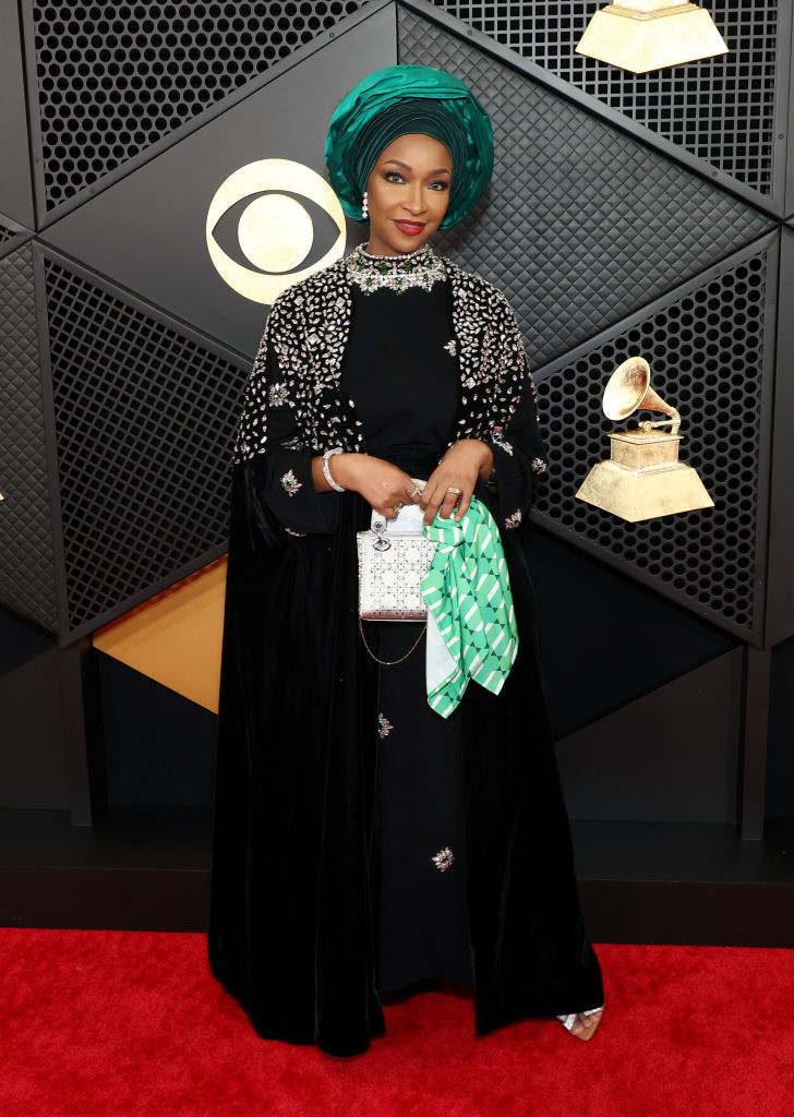 Hannatu Musawa attends the 66th GRAMMY Awards at Crypto.com Arena on February 04, 2024 in Los Angeles, California.