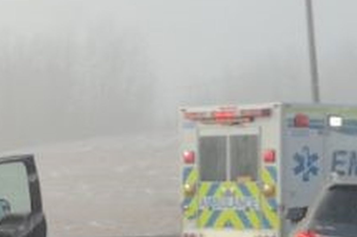 Parkland RCMP said officers were called to a crash involving a dump truck and another vehicle on Highway 16 near Range Road 20 at 9:26 a.m. on Feb. 21, 2024. Police did not confirm if the foggy conditions played a role in the collision.