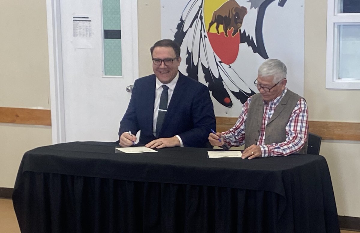 The province signed a memorandum of understanding with the Blood Tribe Department of Health to continue operating the Lethbridge shelter.