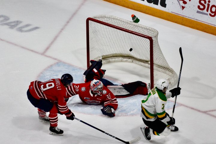 Furious third period comeback in Oshawa stretches London Knights point streak to 23 games