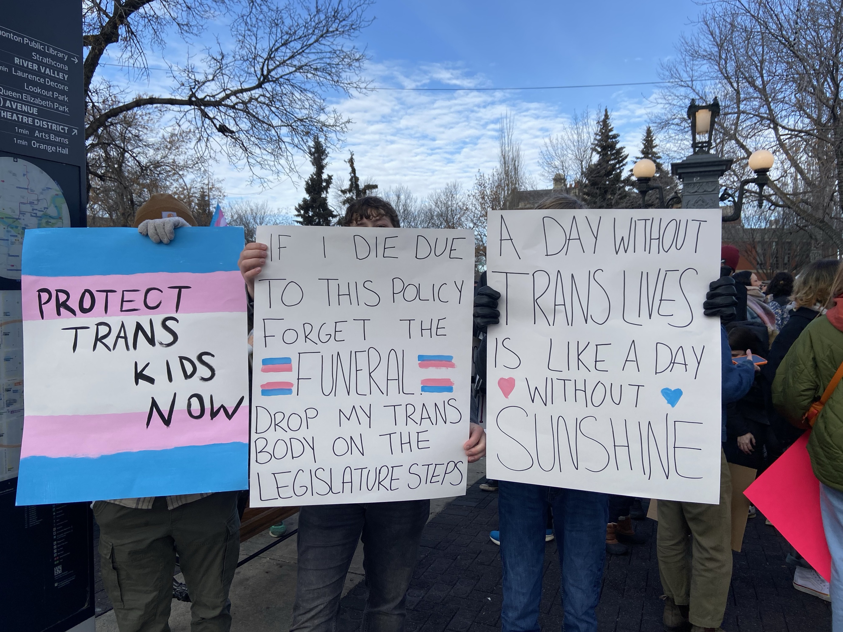 47 groups issue joint statement against Alberta’s new trans policy, rallies held