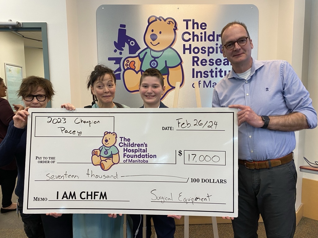 10 годишно дете от Winkler Man приключва една година на набиране