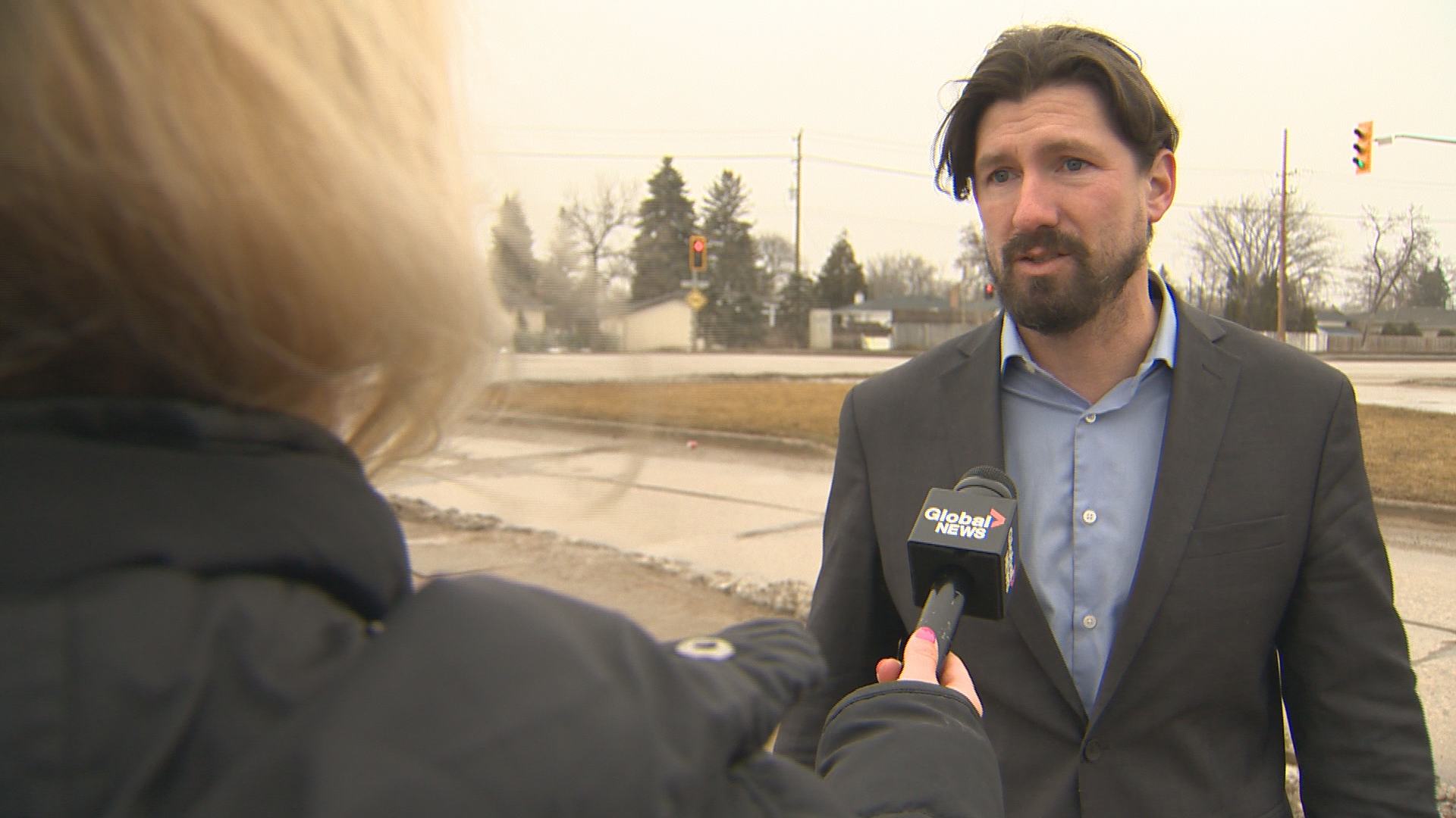 Winnipeg city Coun. Matt Allard faced another rejection for a motion to clear icy sidewalks across the city on Jan. 30.