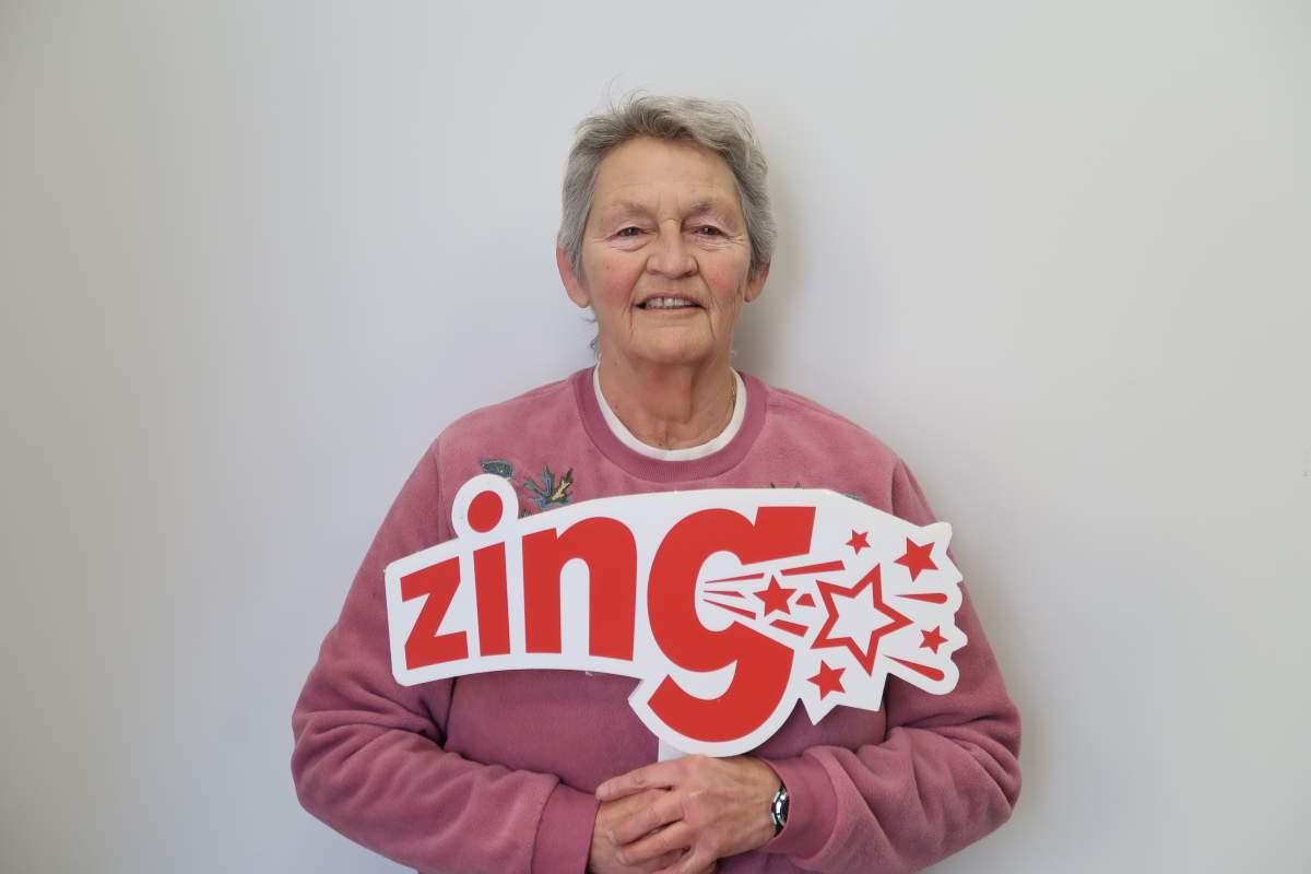 Lottery winner Marsha McCumber of Selkirk, Man. 