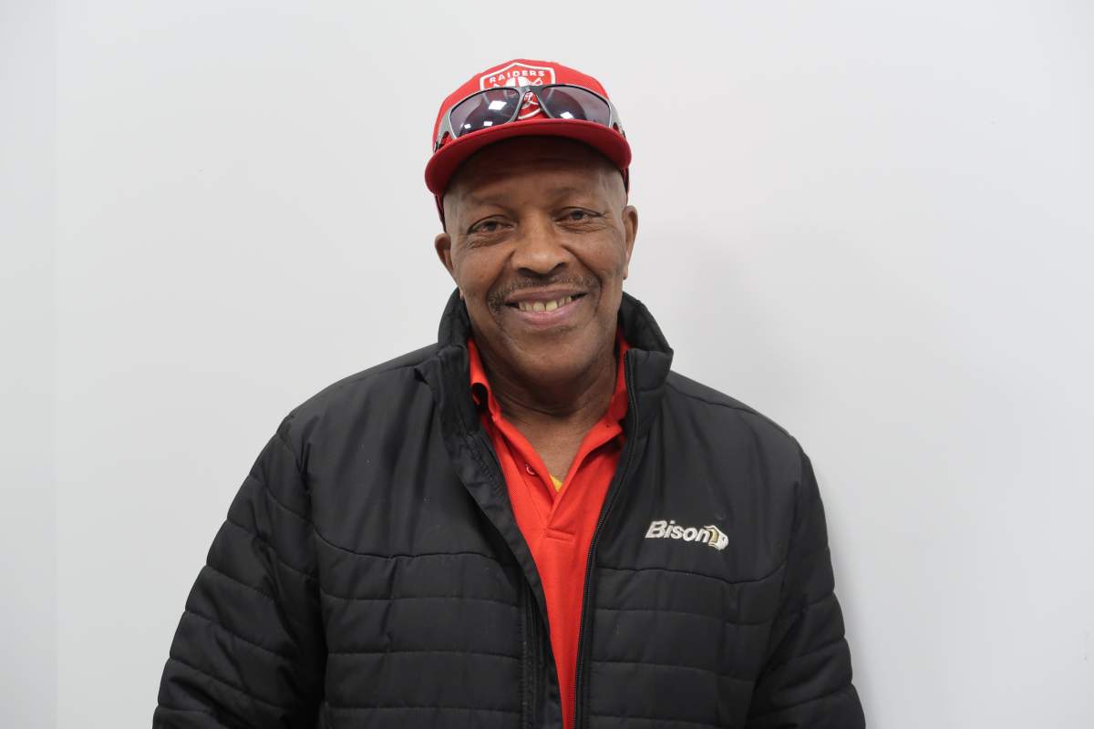 Winnipeg lottery winner Denroy Warmington.