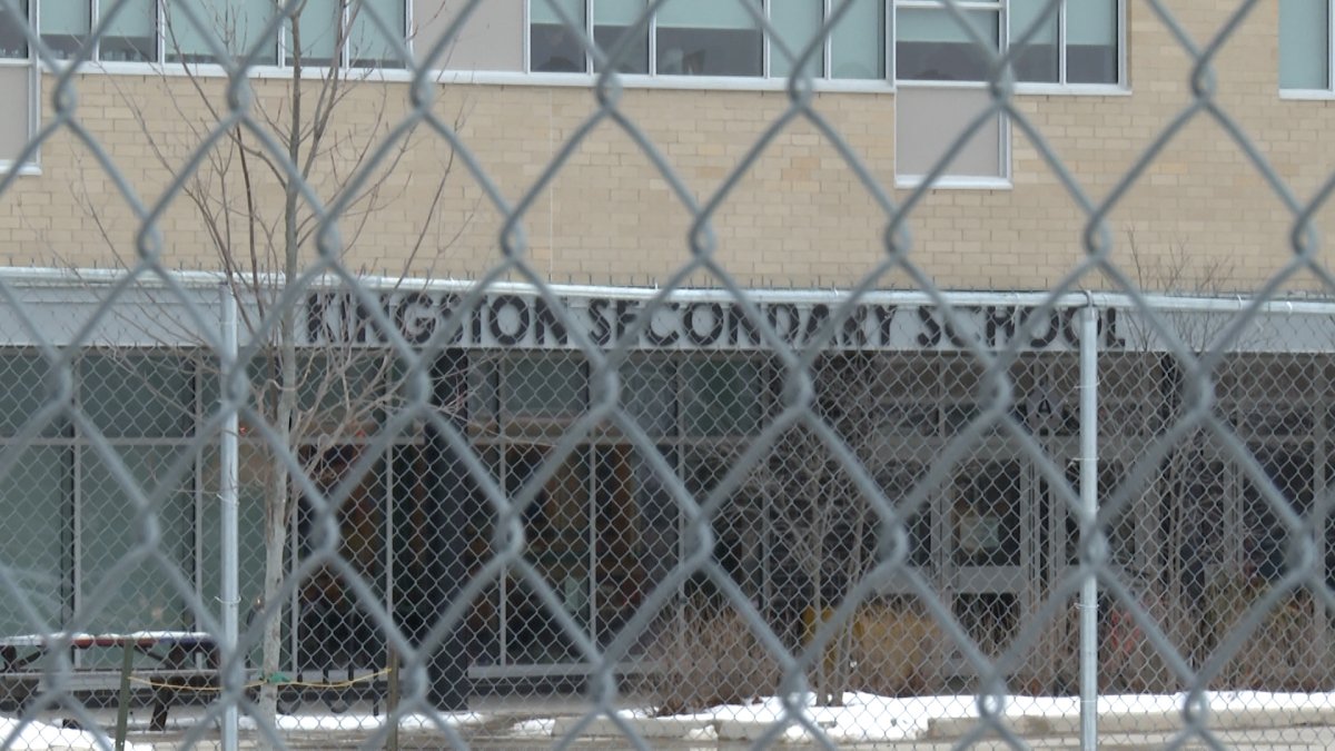 Kingston Secondary School was put under a hold and secure around 11 a.m. Thursday over a potential threat. The hold and secure was without incident around 1:30 p.m.