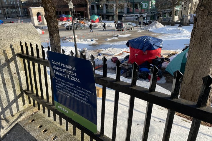 Halifax encampment evictions: Some tents remain morning of deadline