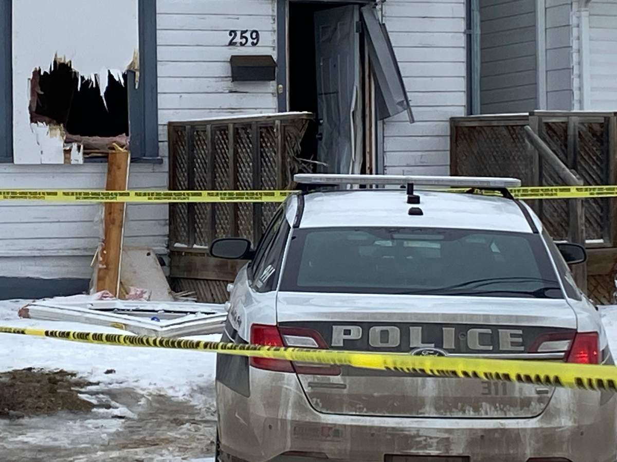 The scene of an incident on Magnus Avenue last February that left a man dead after a police shooting.