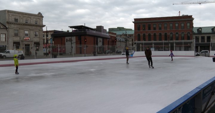 Weather moves Kingston’s historic hockey game indoors for only the second time