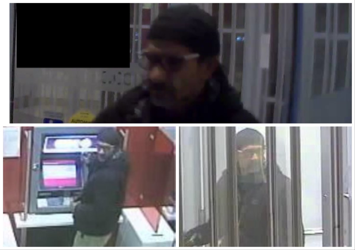 Police in Belleville released photos of a suspect Wednesday after they say a man had thousands of dollars stolen from his bank account after leaving his bank card in an ATM.