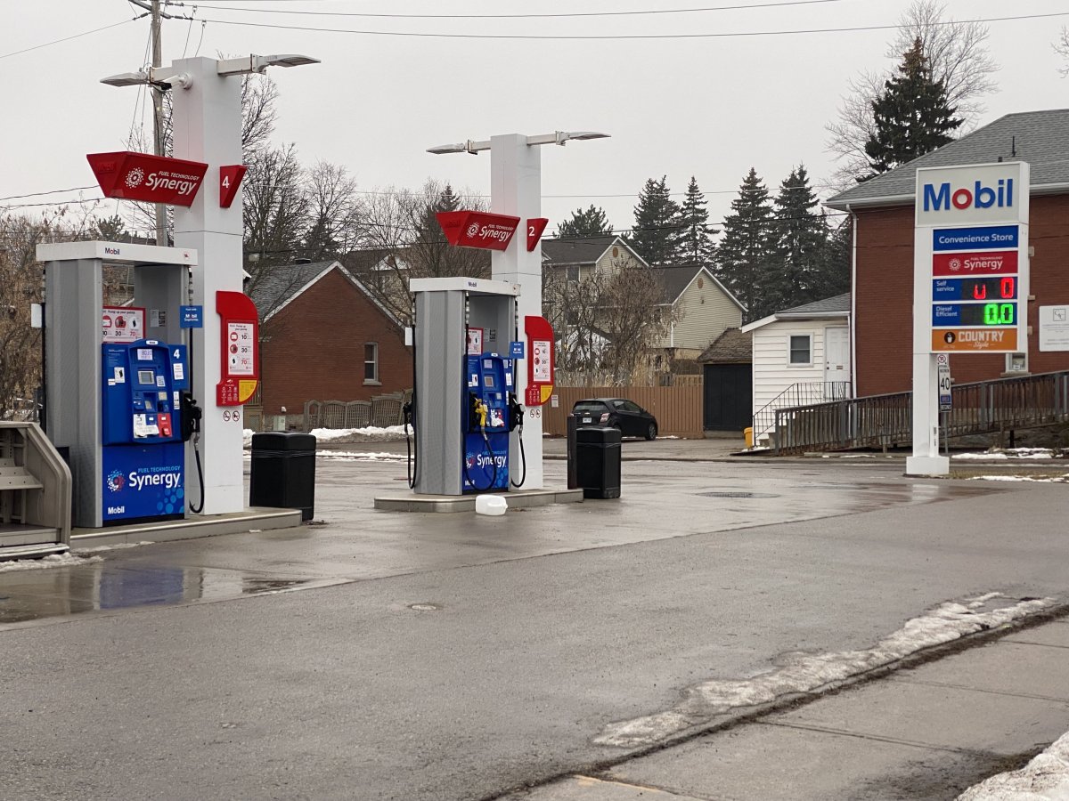 The Mobil gas station on Woolwich St. in Guelph remains closed after water was discovered in the fuel supply.