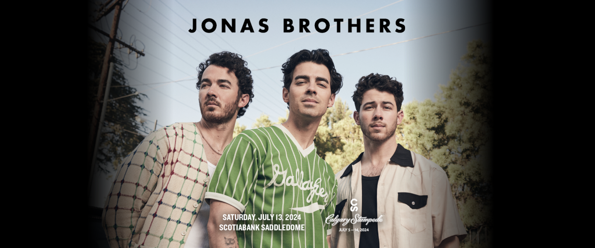 Jonas Brothers at the Calgary Stampede; supported by Global Calgary & QR Calgary - image