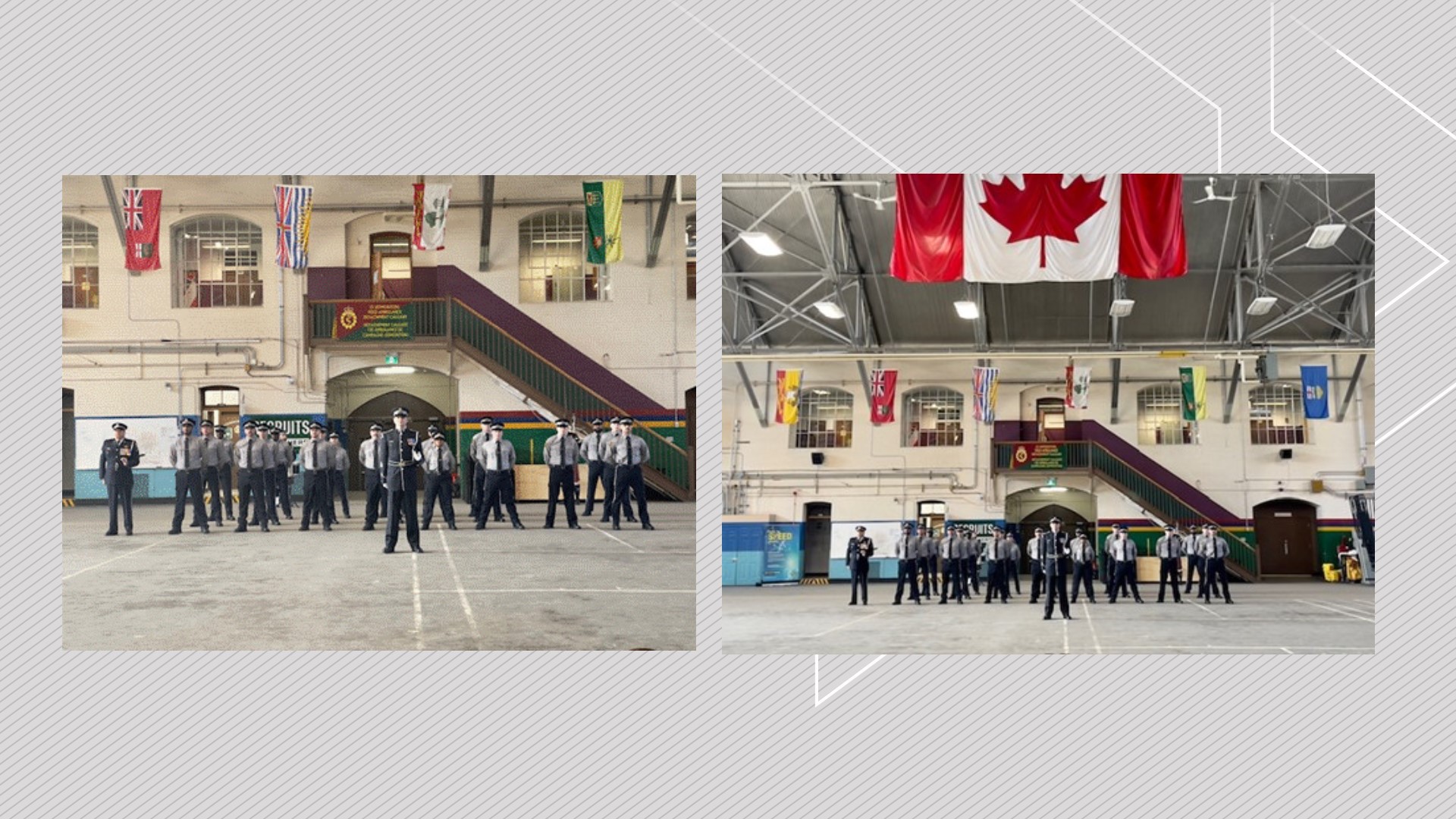 Оръжейната зала Mewata беше домакин на церемония по дипломирането на