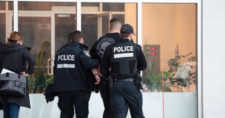 Силите на полицията в Монреал SPVM разбиха група за предполагаеми