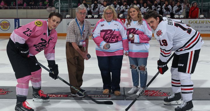 Pink in the Rink на Peterborough Petes надхвърли 1 милион долара за Канадското общество за борба с рака