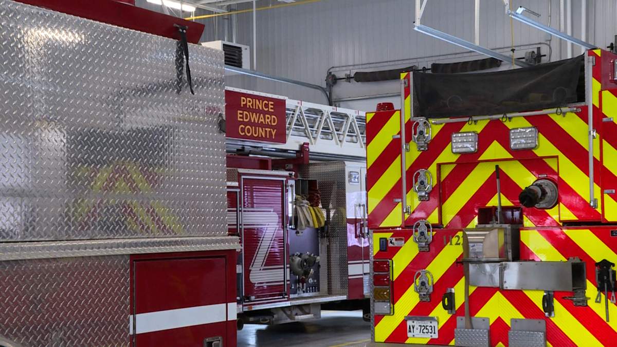 There were no injuries and no pets were harmed in the fire in Picton, officials from the County of Prince Edward said Wednesday.