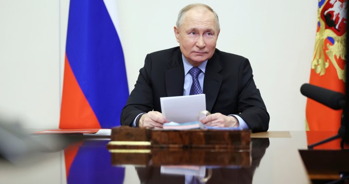 Президентът Владимир Путин каза, че Русия би предпочела да види президентът