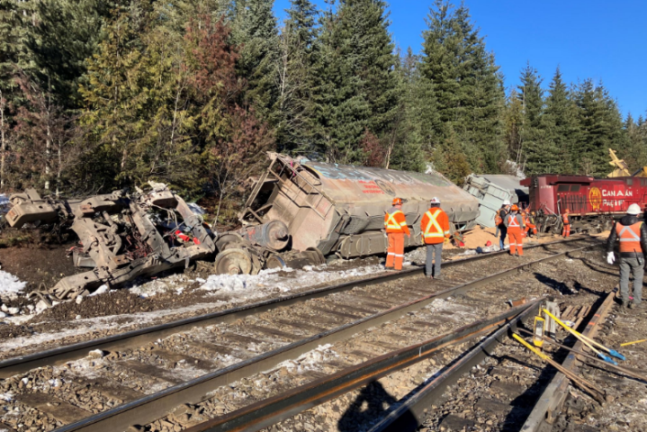 Union raises rail safety questions following 3 B.C. derailments in under 2 months