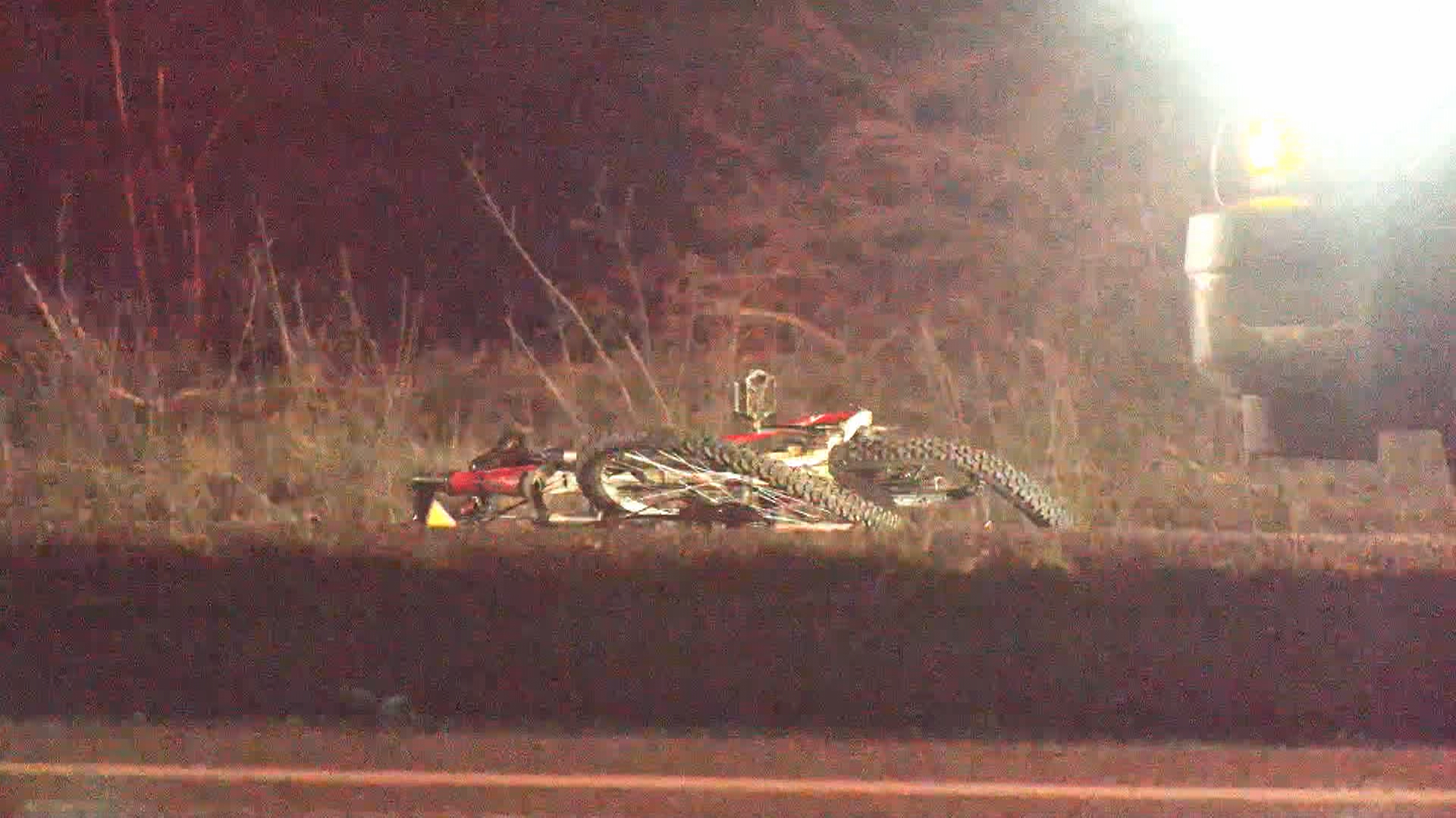 Велосипедист е починал от наранявания получени при очевидно блъскане и