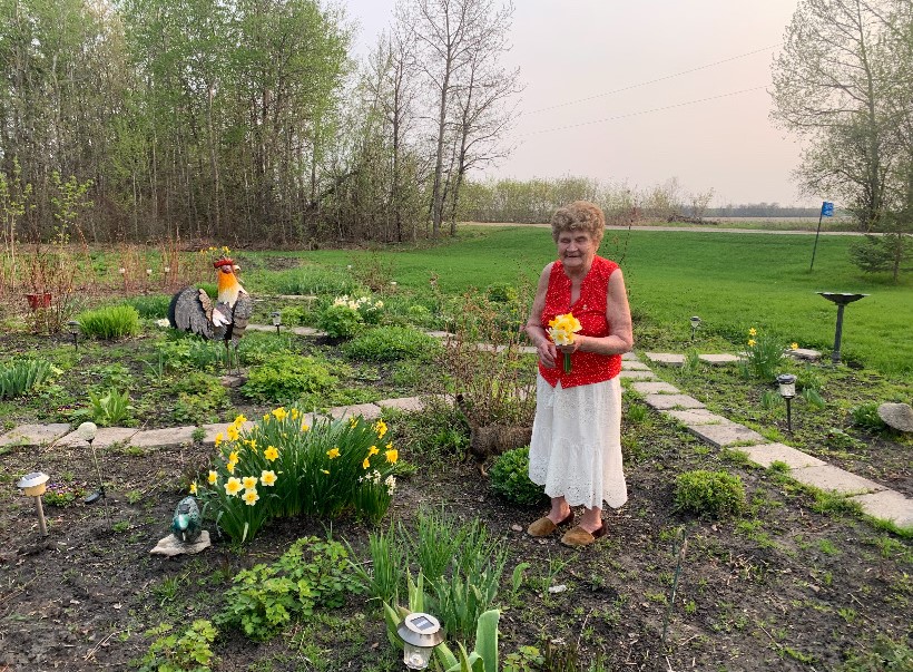 Claudia Zurba’s daughters say her mother was still extremely active at 87 years old. She was an avid gardener and sang in the church choir.