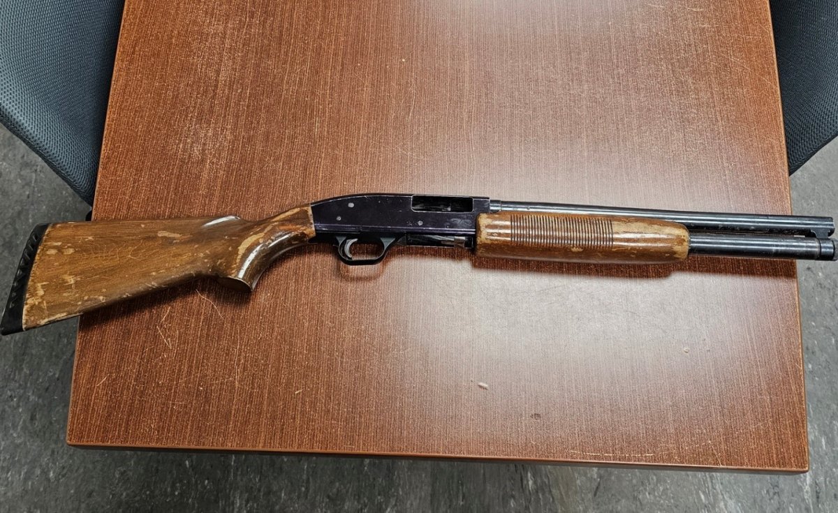 Officers with the Ste Rose du Lac RCMP in Manitoba arrested one person and seized a loaded shotgun on Feb. 2.