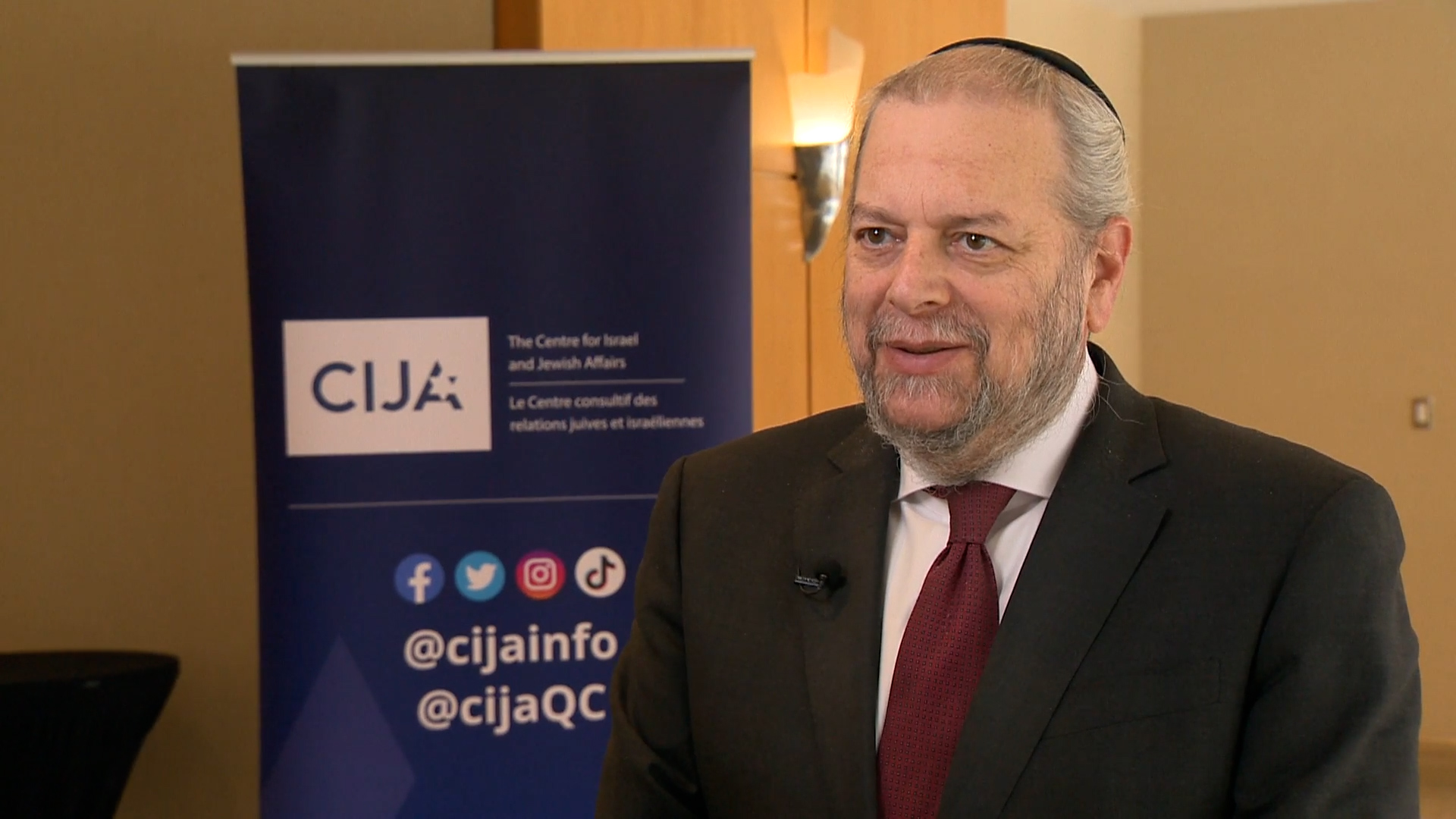 Shimon Fogel, CEO of the Centre for Israel and Jewish Affairs, Toronto.