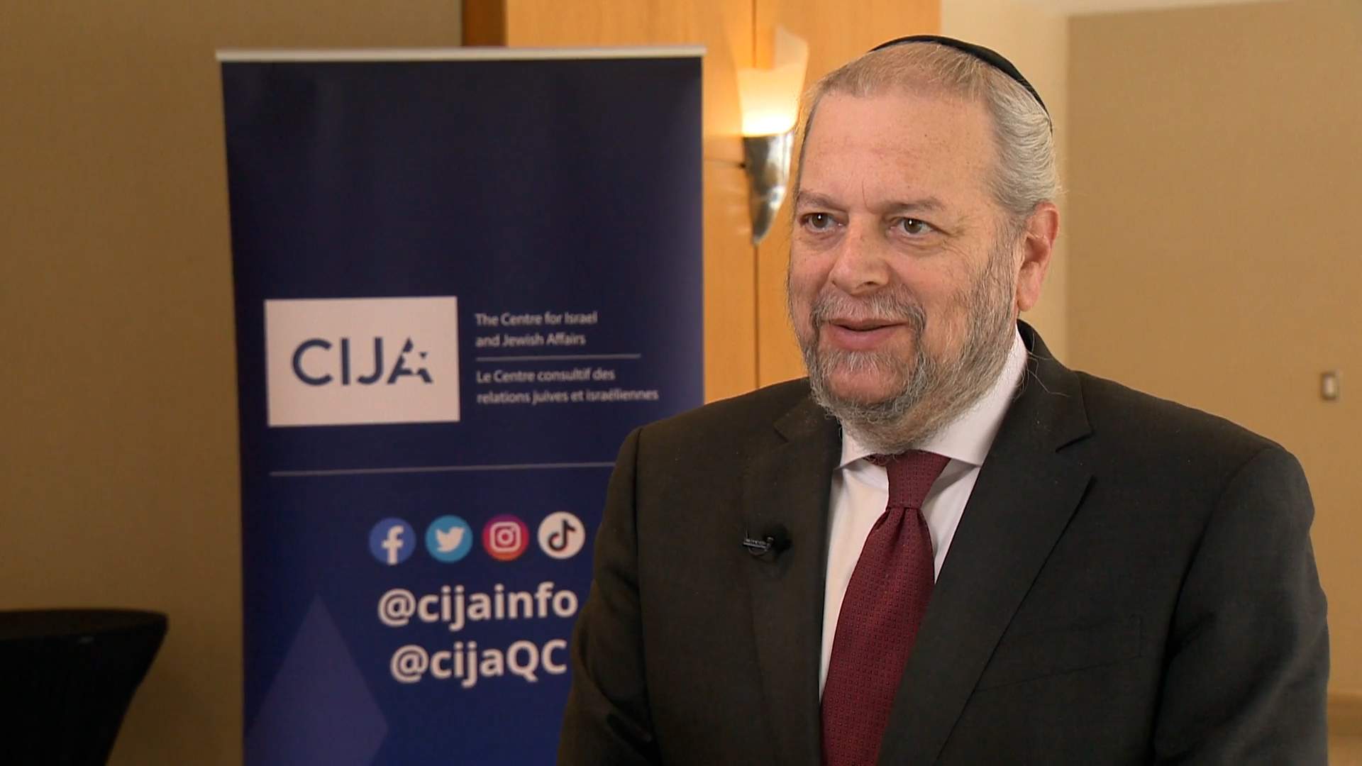 Shimon Fogel, CEO of the Centre for Israel and Jewish Affairs, Toronto.
