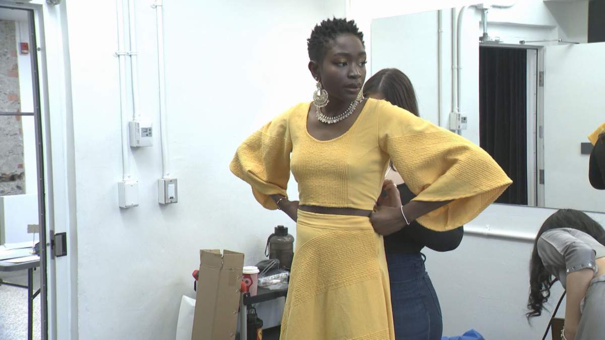 A fashion show held in Calgary on Saturday helped convert trash to treasure in an effort to raise awareness about reducing over consumption.