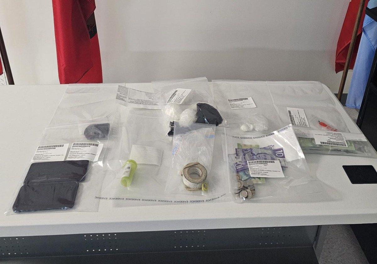 Police said they found $5,000 in cash, about 43 grams of suspected crack cocaine and other drug-related gear.
