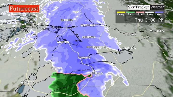 Наистина няма да има толкова много натрупване но районът на