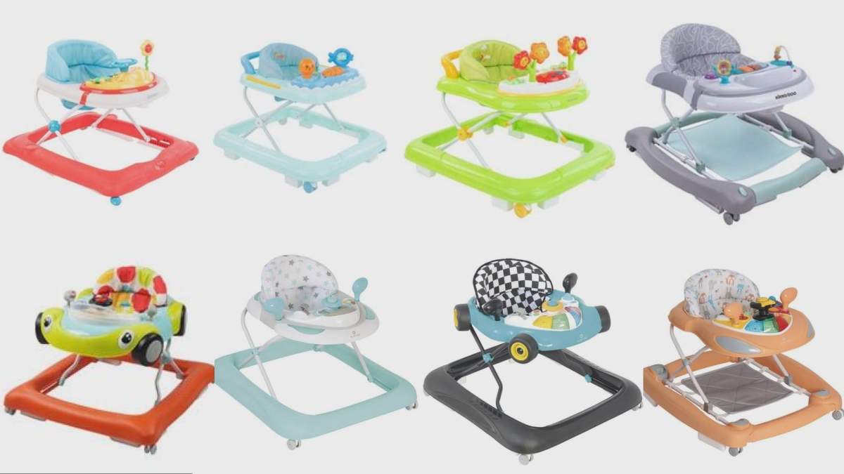 The other eight baby walkers from Olmitos and Kikkaboo that have been recalled by Health Canada.
