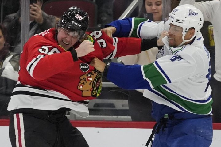 Joshua, Garland pace Vancouver Canucks in 4-2 win over Chicago Blackhawks