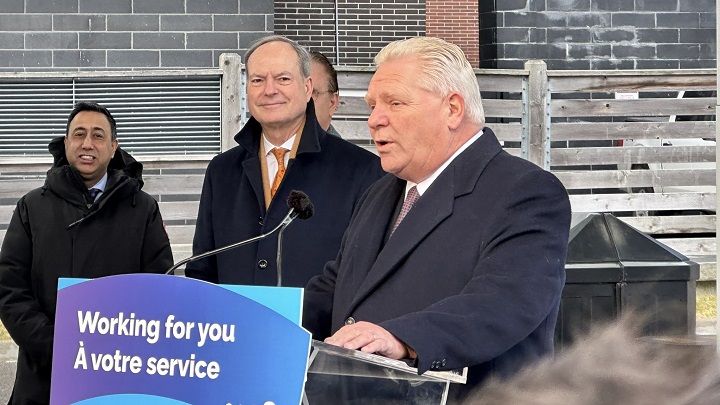 Премиерът на Онтарио Дъг Форд казва че неговото правителство ще