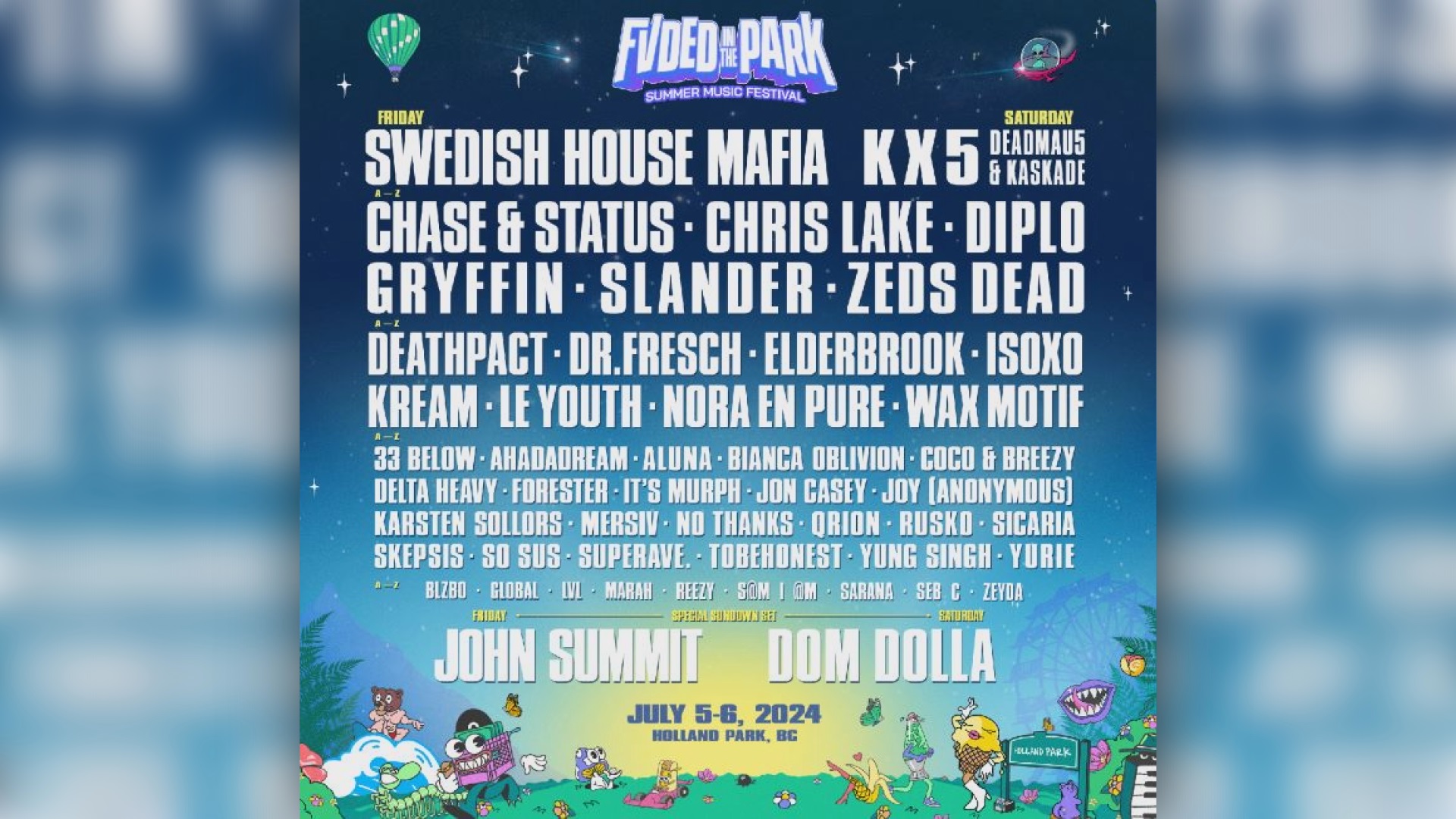 Организаторите зад мащабния музикален фестивал FVDED в парка в Съри