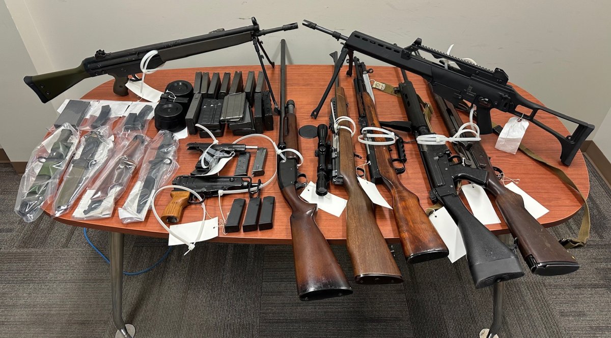 A 33-year-old Fort Saskatchewan man is facing more than a dozen weapons-related charges following an investigation by INSET.