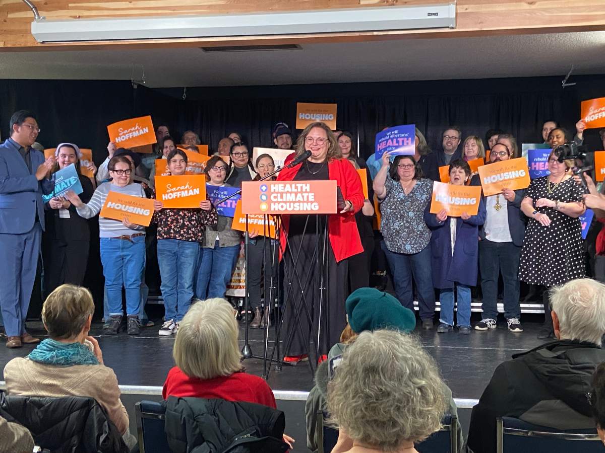 Sarah Hoffman, NDP MLA for Edmonton-Glenora, announced her bid to become the next leader Alberta's NDP party.