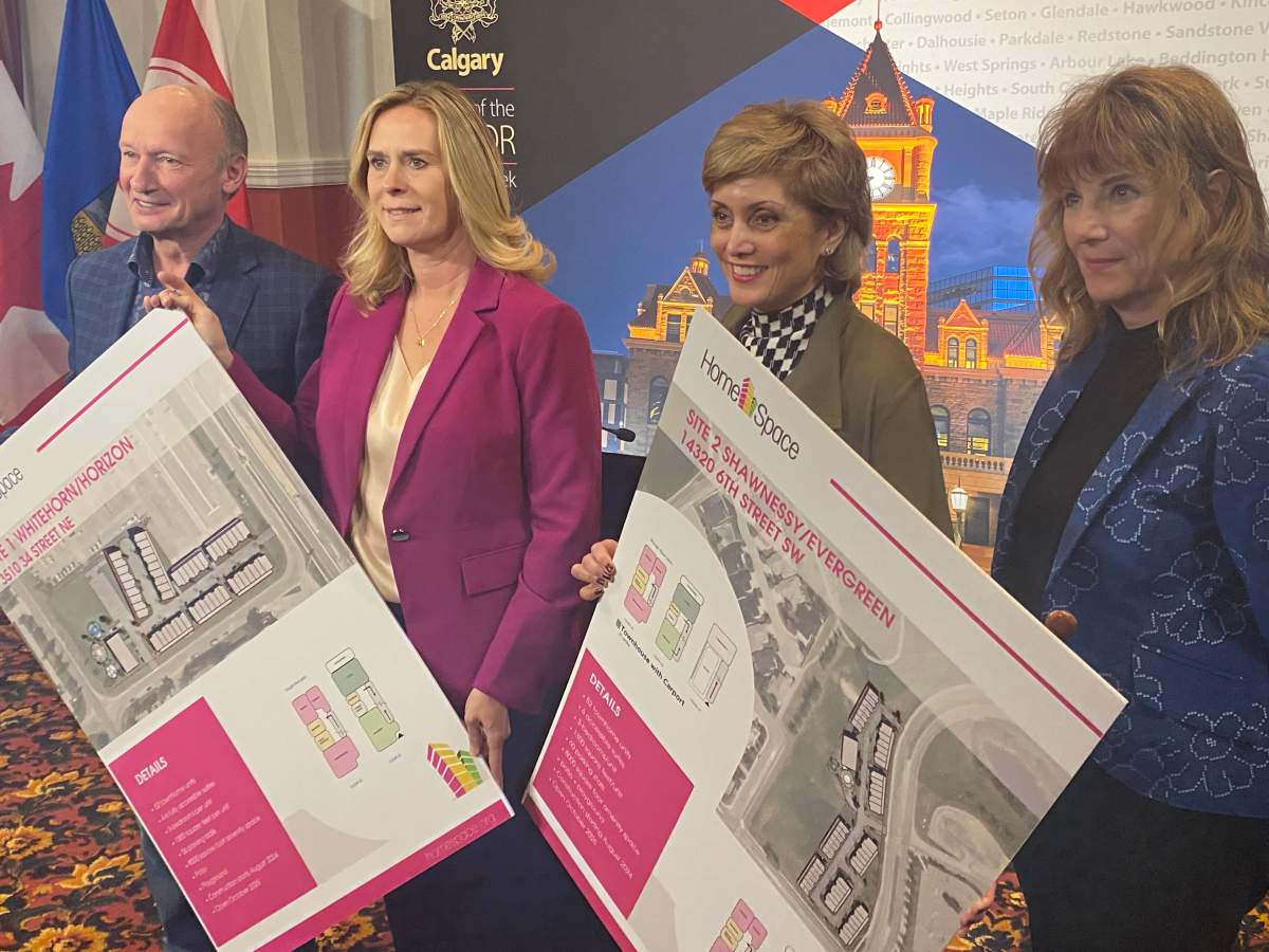 The City of Calgary has selected two city-owned sites to be developed into transitional housing by local non-profit group, HomeSpace Society.