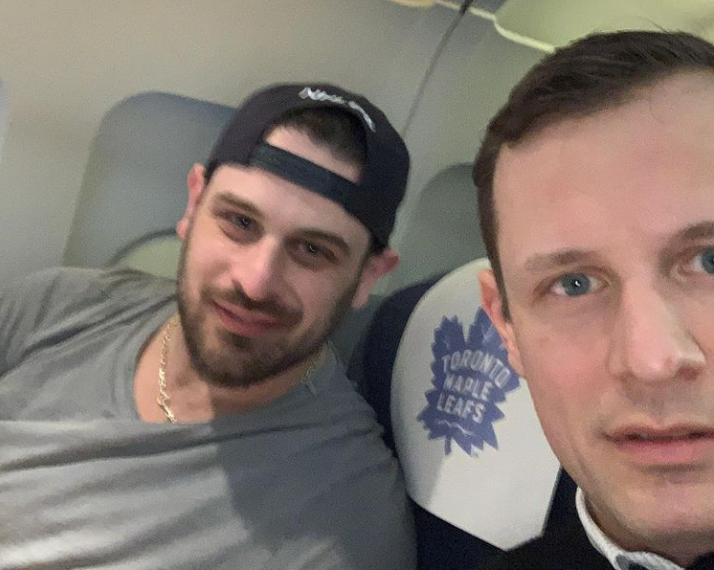 Matthew (left) and Jason Spezza are seen in a photo posted to Instagram on Feb. 4, 2020.