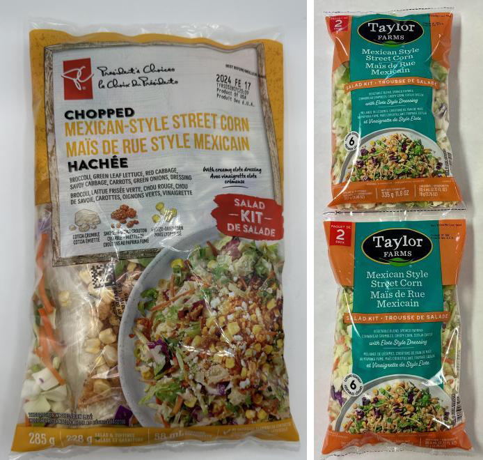 Salad kits, dip recalled in Canada after deadly Listeria outbreak in U